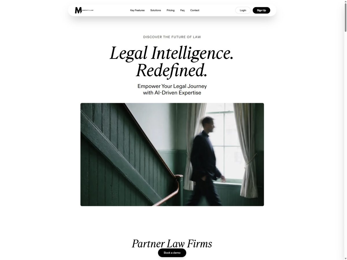 Murphy's Law AI — website screenshot